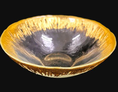 7" Gold Icicle Bowl - Item #68242