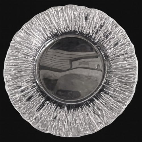 6" Silver Icicles B & B & Plate - Item #68245