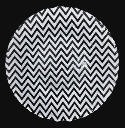 13" Missoni Black & White Charger Plate - Item #68285 $12.99 & 11" Item# 68286 $5.99