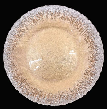 13" Icicle Rose Blush Charger Plate - Item #68292