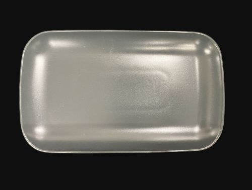 12" x 7" Rectangular Light Grey Platter - Item #68297
