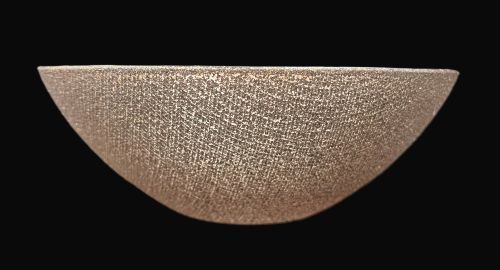 6.5" Ginger Glitter Bowl - Item #68324
