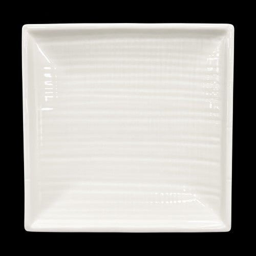 10" Off-White Wavy Plate – Cameo China | Item #700-101