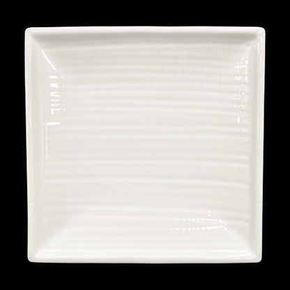 10" Off-White Wavy Plate – Cameo China | Item #700-101