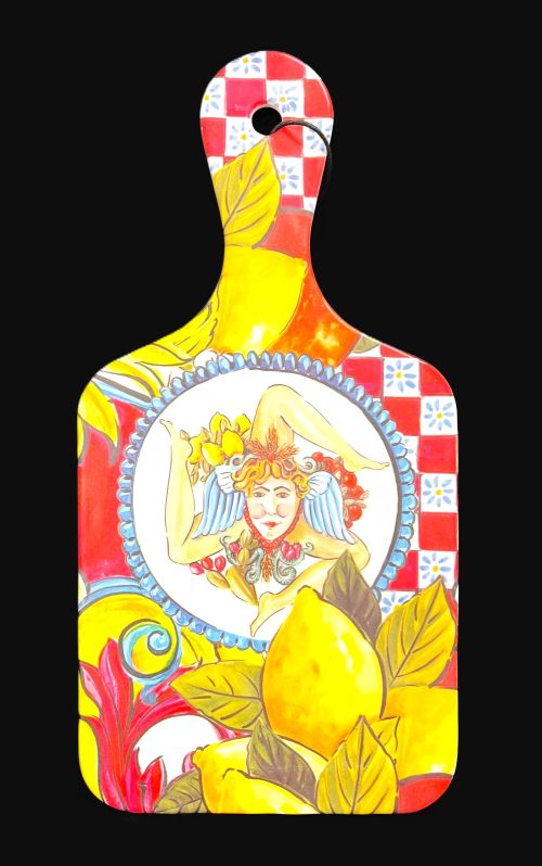 10" Baroque & Rock Melamine Food Board – Item #75777