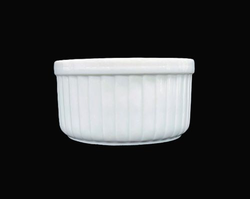 4.5" x 2.5" Porcelain Ramekin – 12 oz – Item #65230