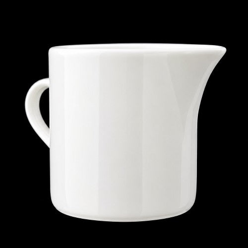 3.5" x 3" White Ceramic Creamer Item #89554