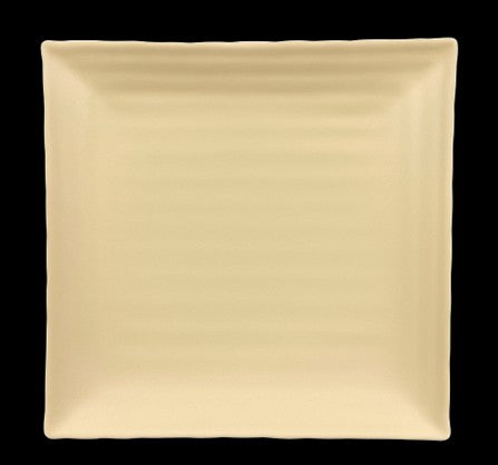 8.25" Cream Ivory Square Plate - Item #L12200