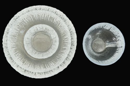 6" Silver Icicles B & B & Plate - Item #68245