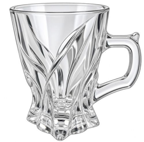 3.75" 6 oz. Clear Glass Tea Mug – Item #KTZB104